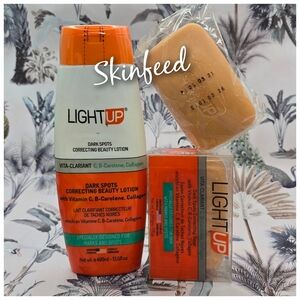 LIGHT UP DARK SPOT CORRECTING Lotion 400ml, Soap